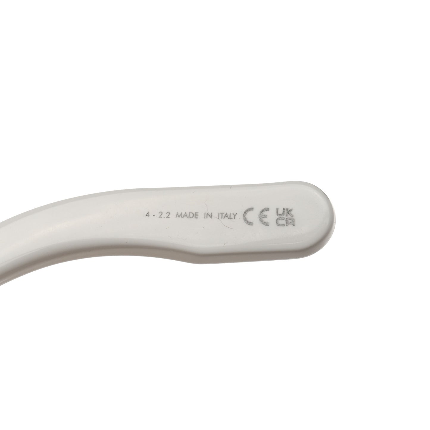 Lady 95.22 Round Sunglasses White