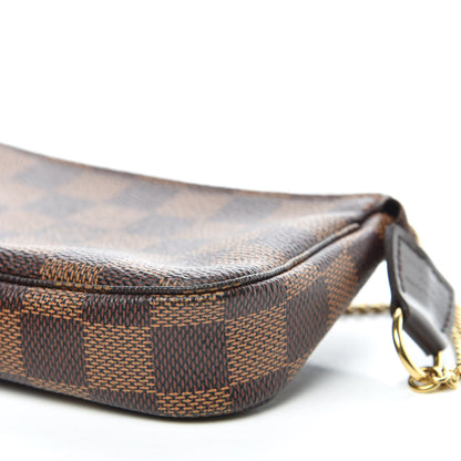 Louis Vuitton Damier Ebene Mini Pochette Accessories 6 of 11