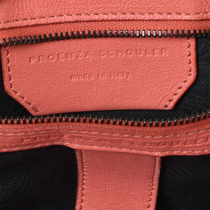 Proenza Schouler Lambskin Medium PS1 Satchel Neon Coral 8 of 19