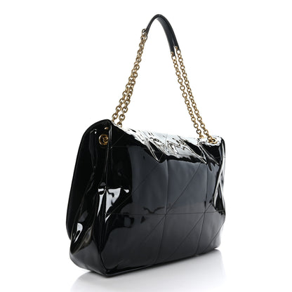 Saint Laurent Patent Matelasse Monogram Large Jamie 4.3 Black 3 of 9