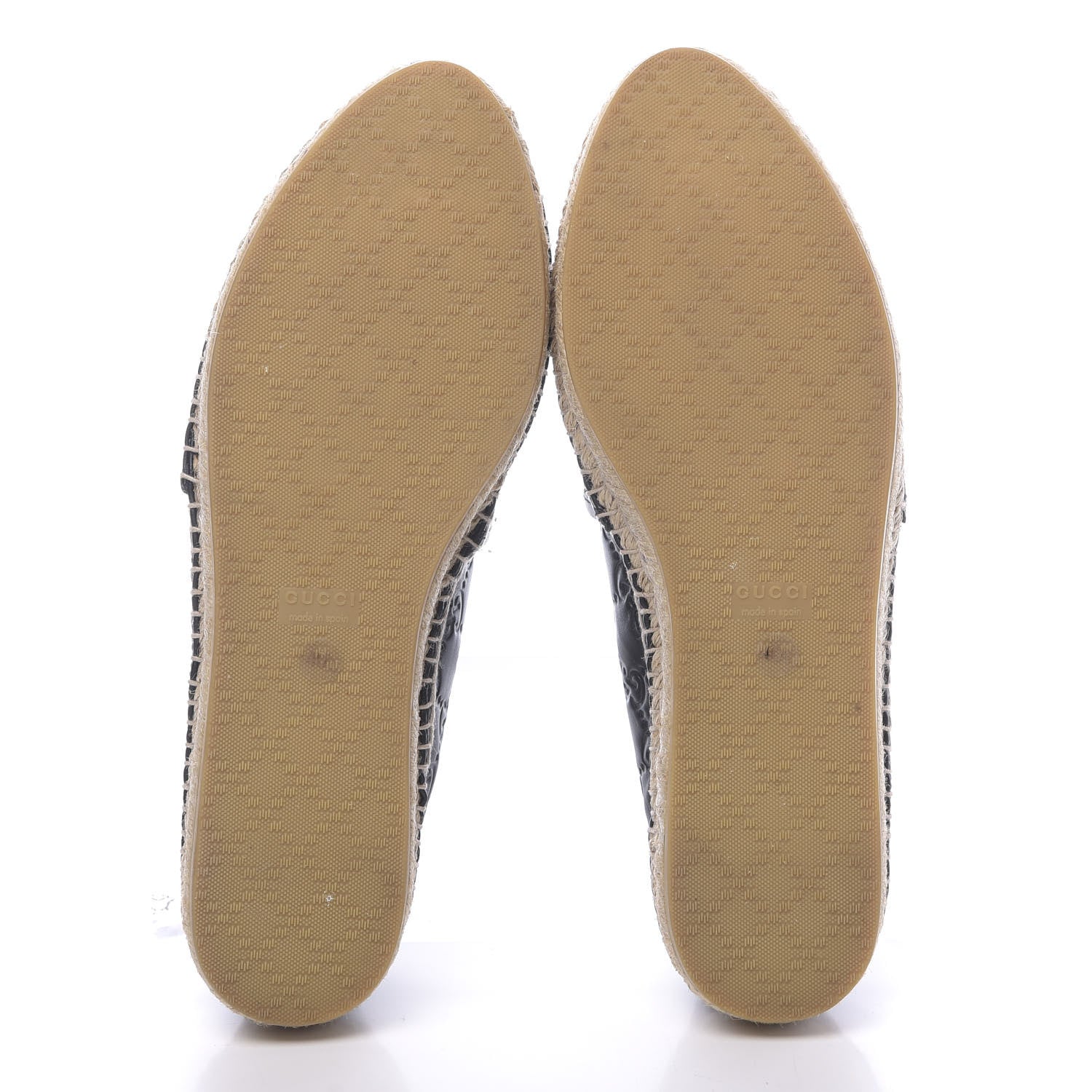 Gucci Guccissima Signature Espadrilles 40.5 Black 5 of 9