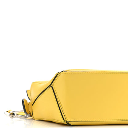 Loewe Calfskin Mini Puzzle Bag Yellow 8 of 9