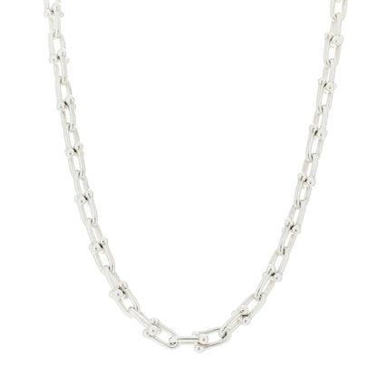 Tiffany Sterling Silver Small HardWear Link Necklace 1 of 6