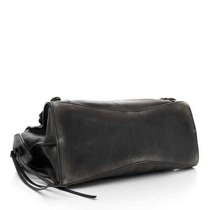Balenciaga Calfskin Black Hardware Neo Classic City Black 4 of 10