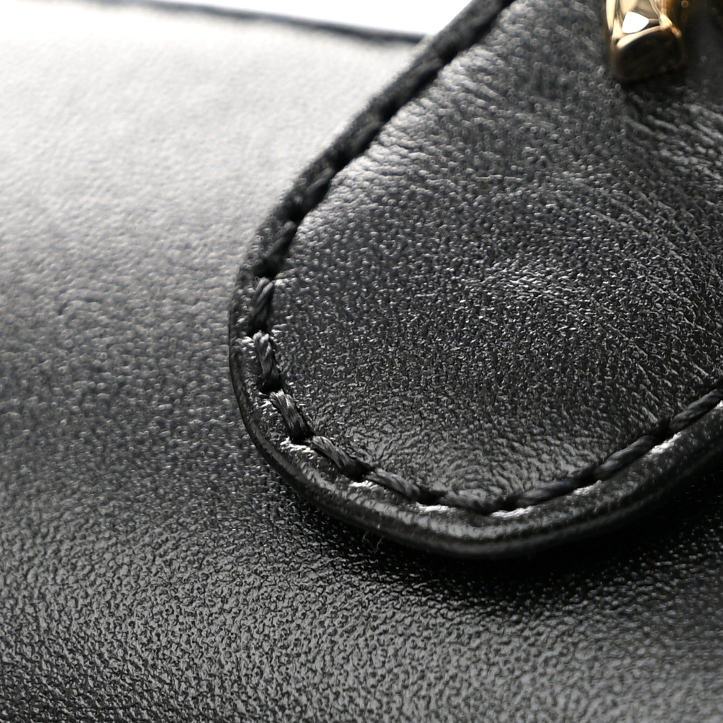 Calfskin Patent Mary Janes Flats 41 Black