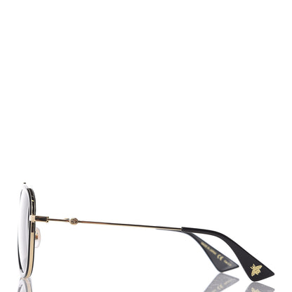 Gucci Aviator Sunglasses GG0062S Black Gold 2 of 7