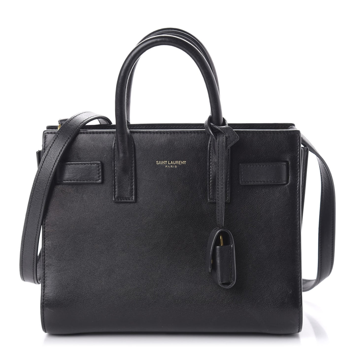 Calfskin Nano Sac de Jour Black