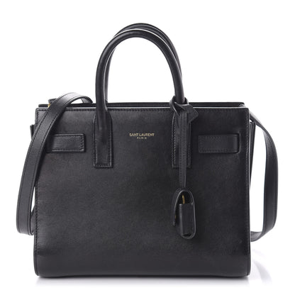 Saint Laurent Calfskin Nano Sac de Jour Black 1 of 10