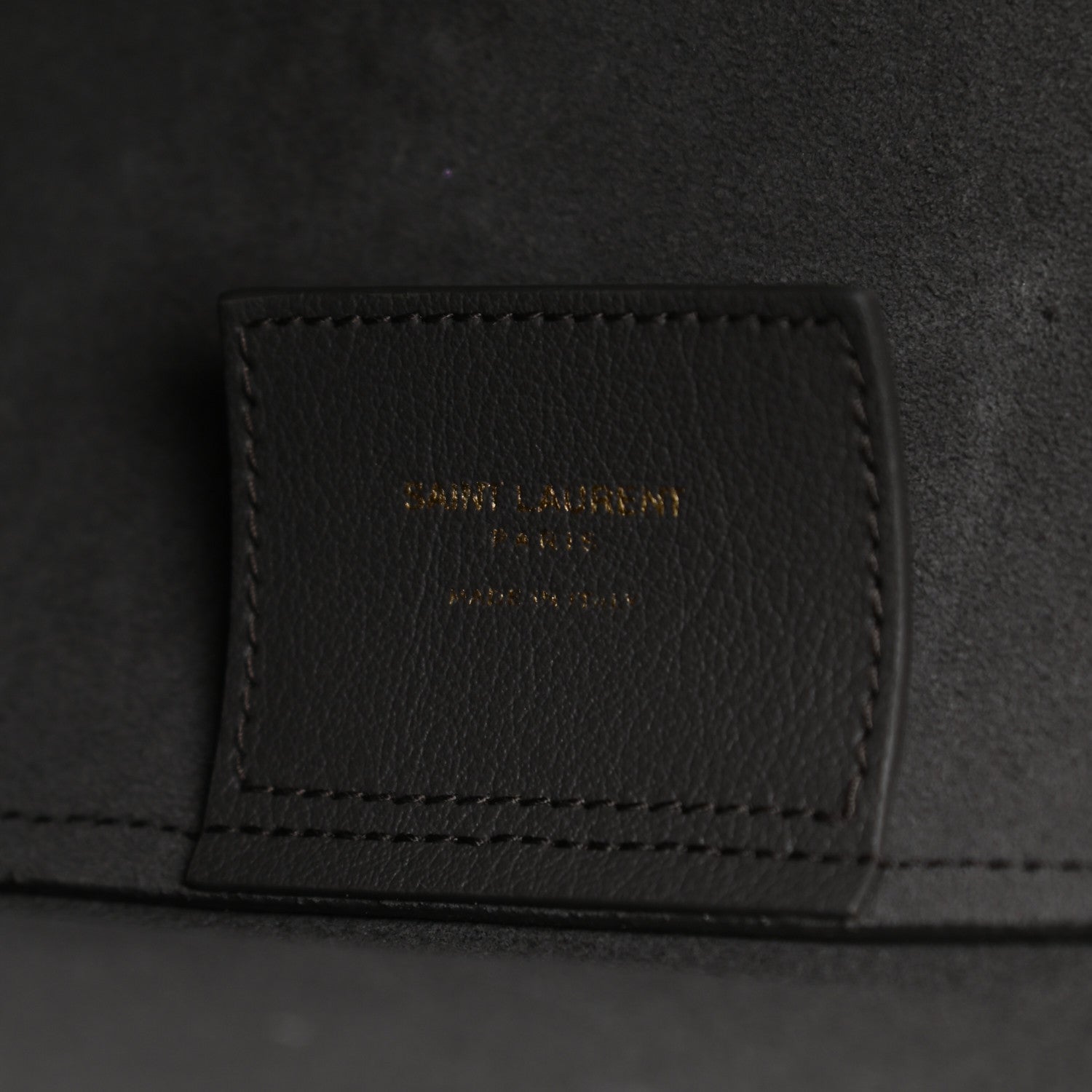 Saint Laurent Calfskin Large Shopping Tote Fog 7 of 9