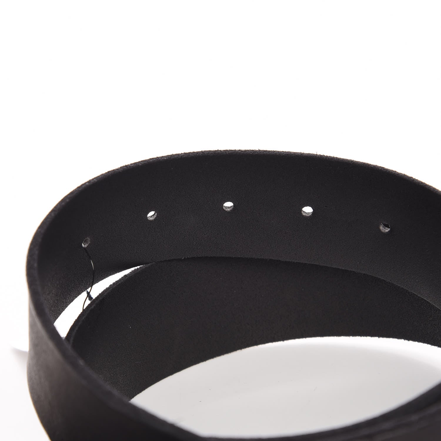 Gucci Faded Calfskin Double G 40mm Belt 85 34 Black 5 of 7
