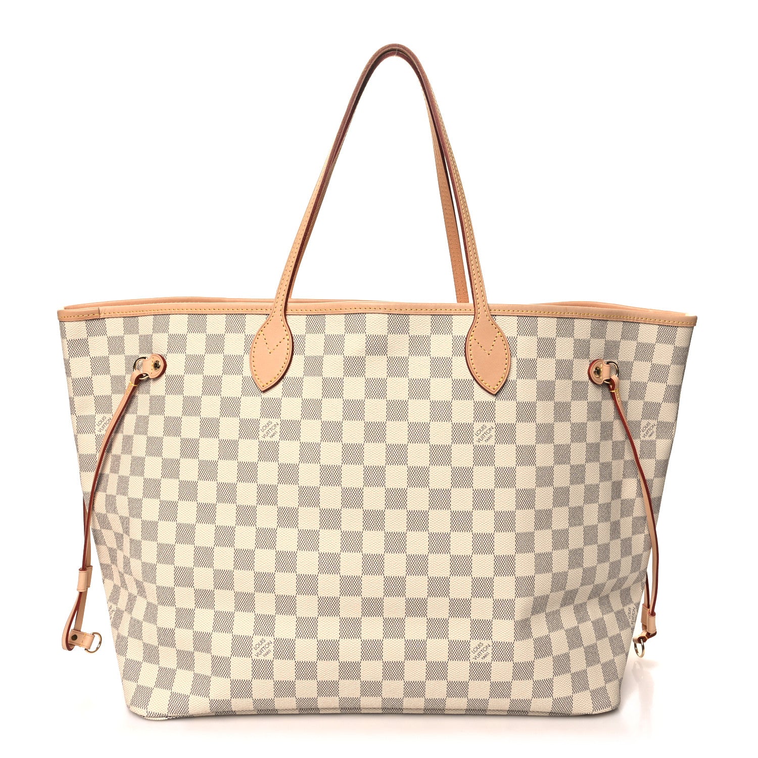 Louis Vuitton Damier Azur Neo Neverfull GM Rose Ballerine 1 of 10