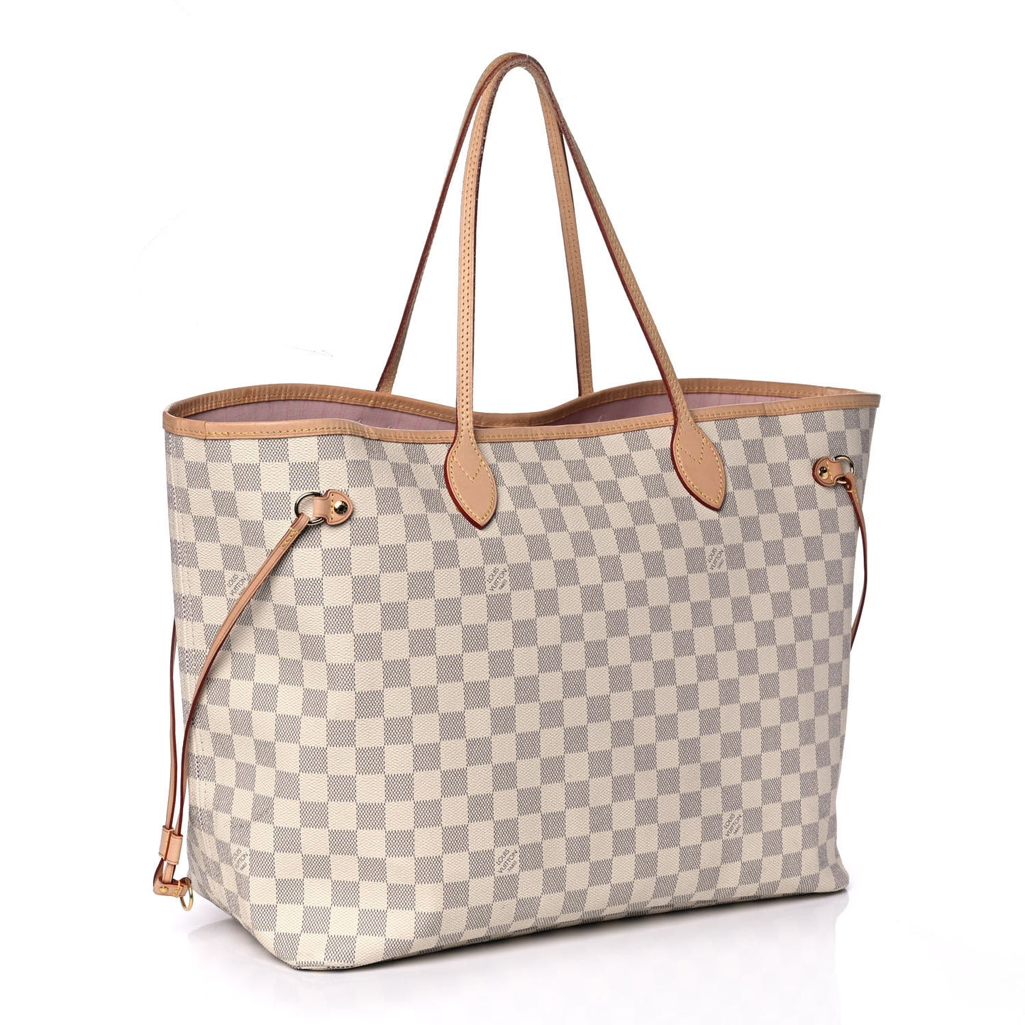 Damier Azur Neo Neverfull GM Rose Ballerine