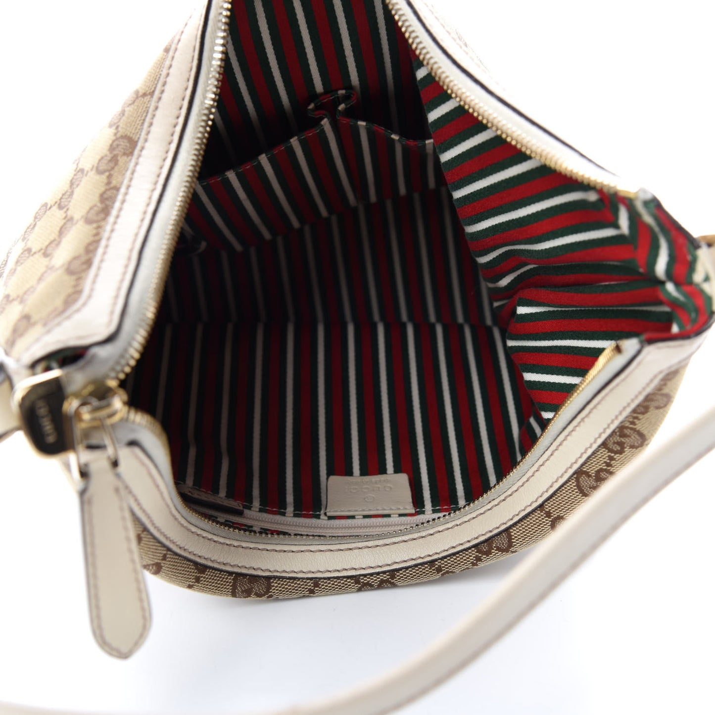 Monogram Medium New Britt Hobo Off White