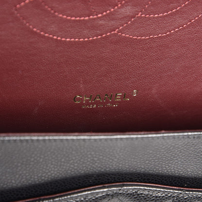 Chanel Caviar Quilted Maxi Double Flap Black 6 of 7