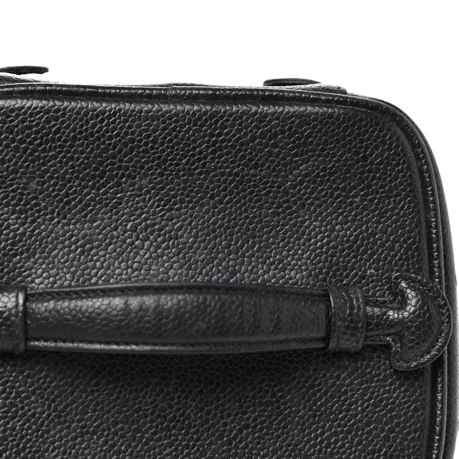 Chanel Caviar Vanity Cosmetic Case Black 12 of 13