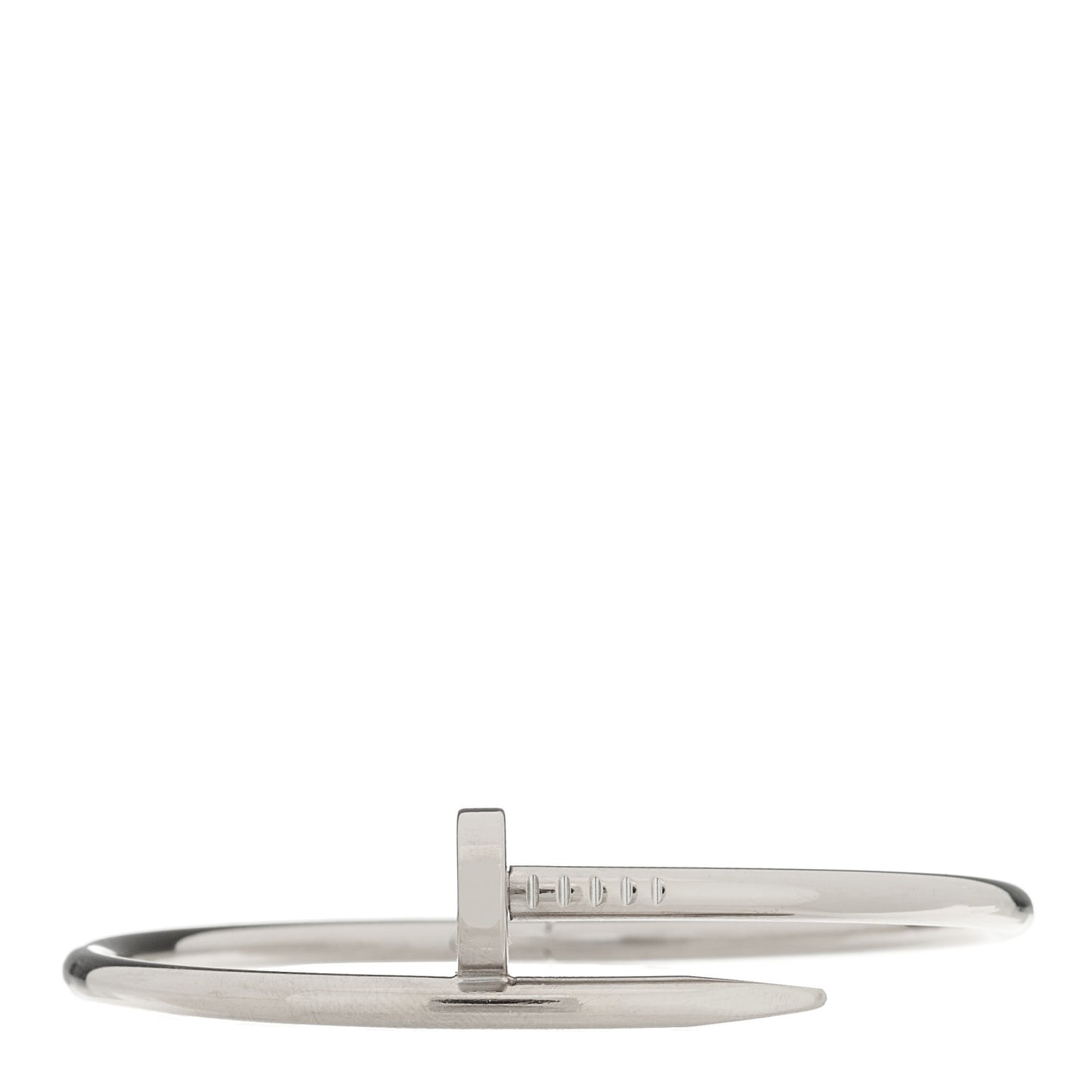 18K White Gold Juste Un Clou Bracelet 17