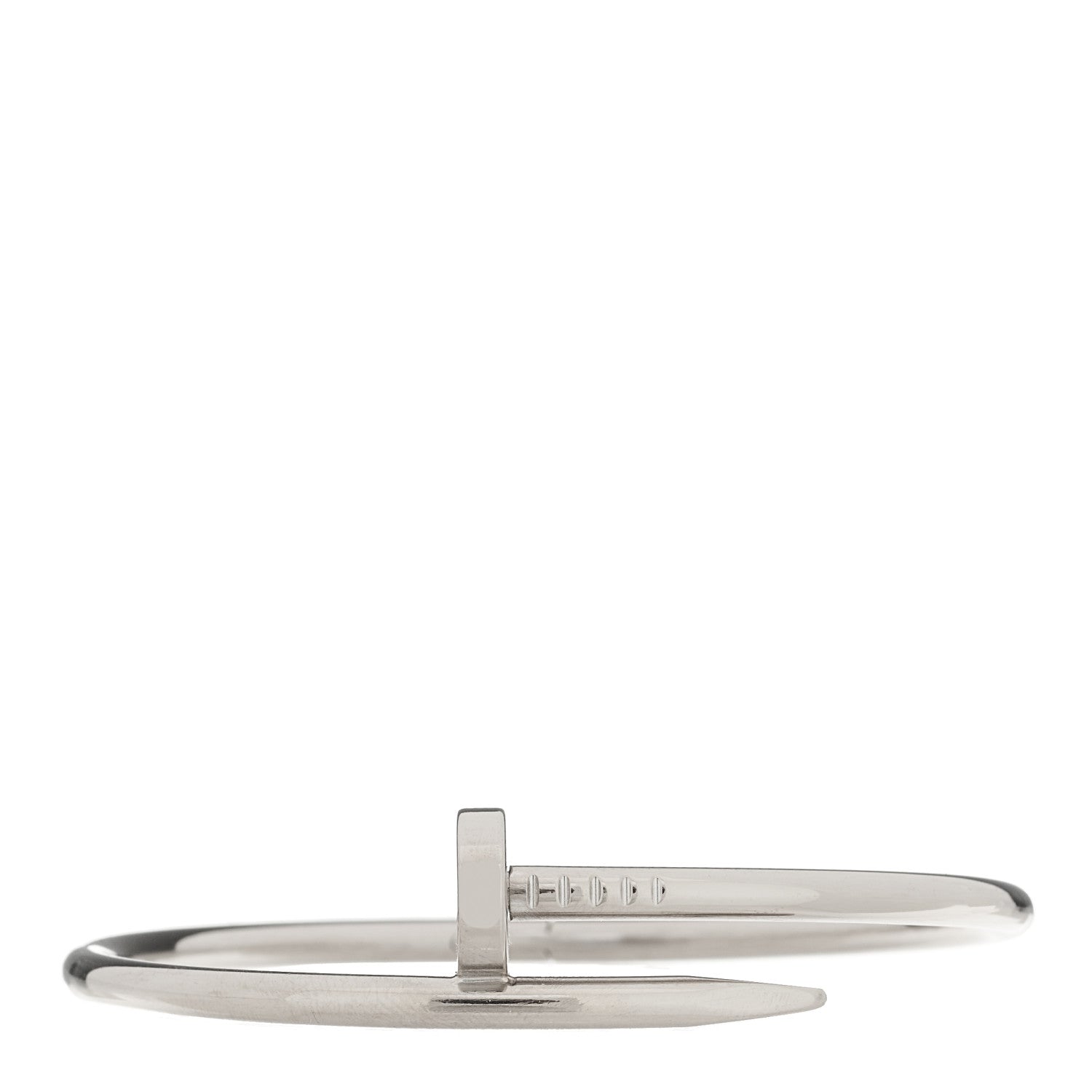 Cartier 18K White Gold Juste Un Clou Bracelet 17 1 of 4