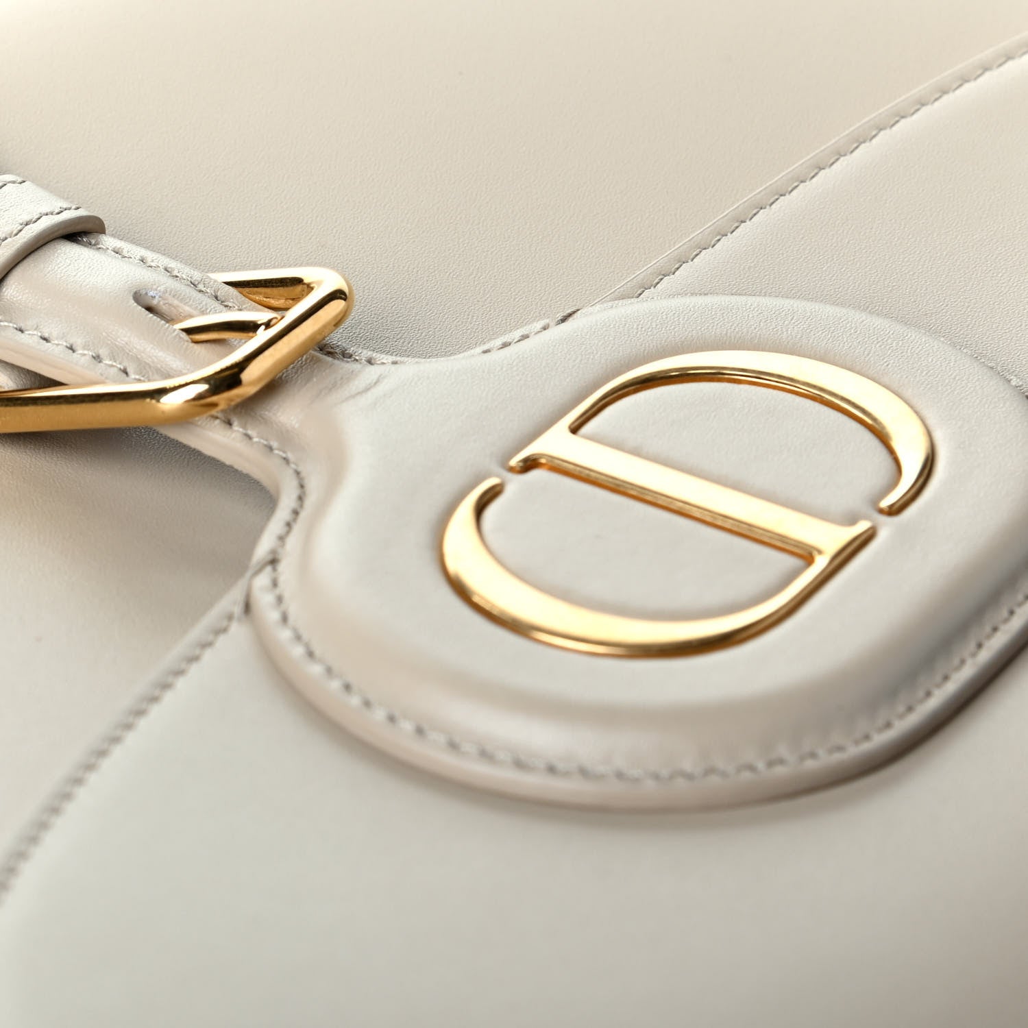 Christian Dior Box Calfskin Large Bobby Flap Beige 5 of 6