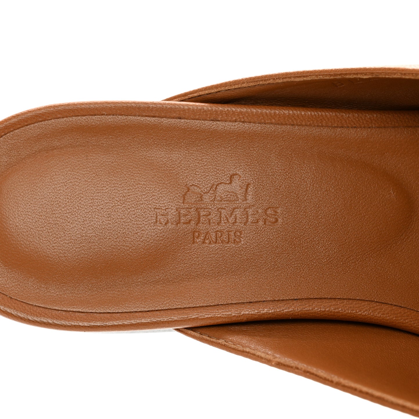 Heritage Calfskin Oz Mules 38 Natural