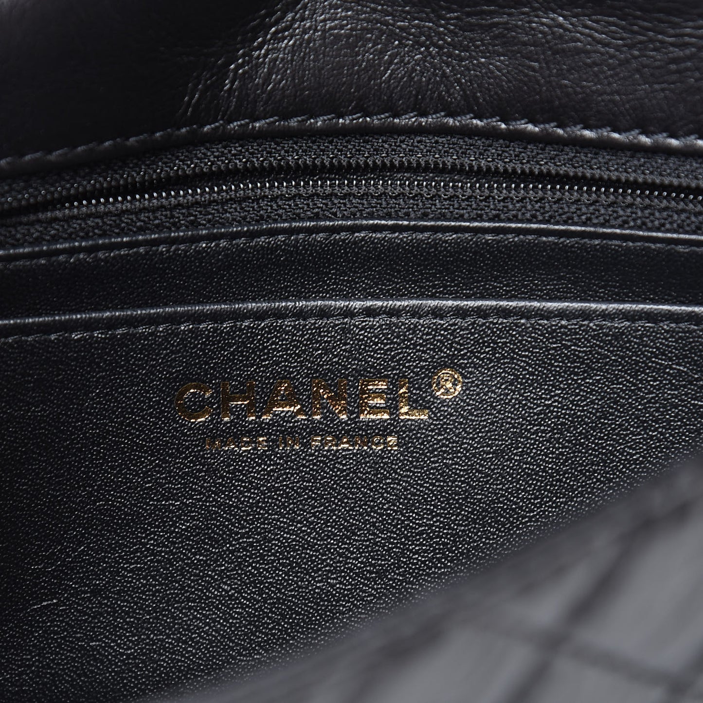 Aged Calfskin Quilted 2.55 Reissue Mini Flap Black