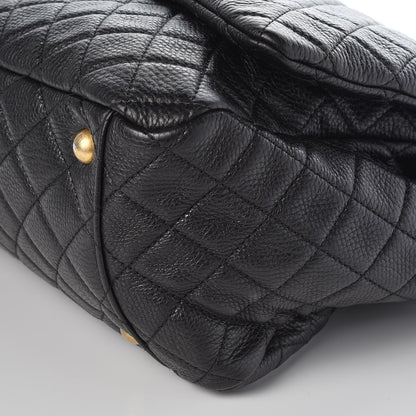 Chanel Calfskin Quilted XXL Travel Flap Bag Black 10 of 10