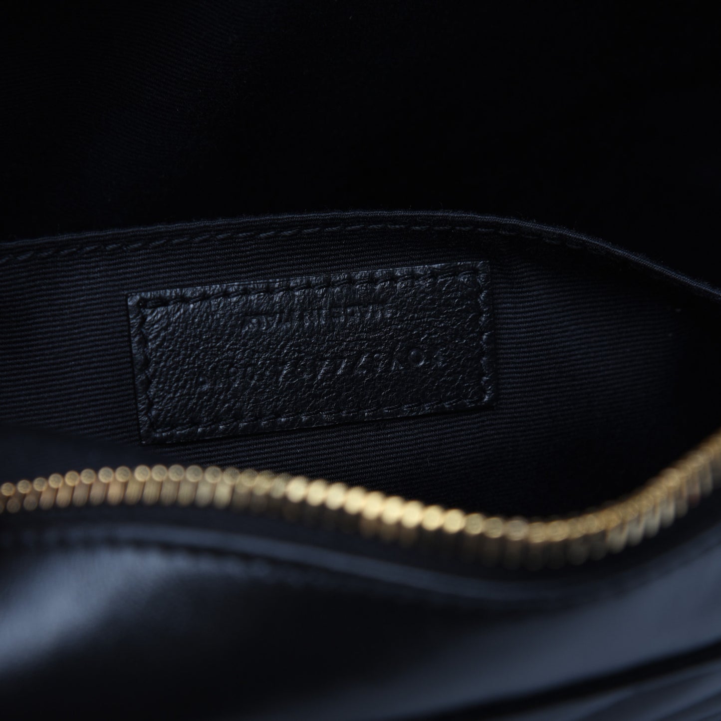 Calfskin Matelasse Monogram Lou Camera Bag Black