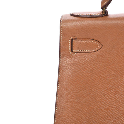 Hermes Courchevel Kelly Sellier 28 Gold 39 of 49