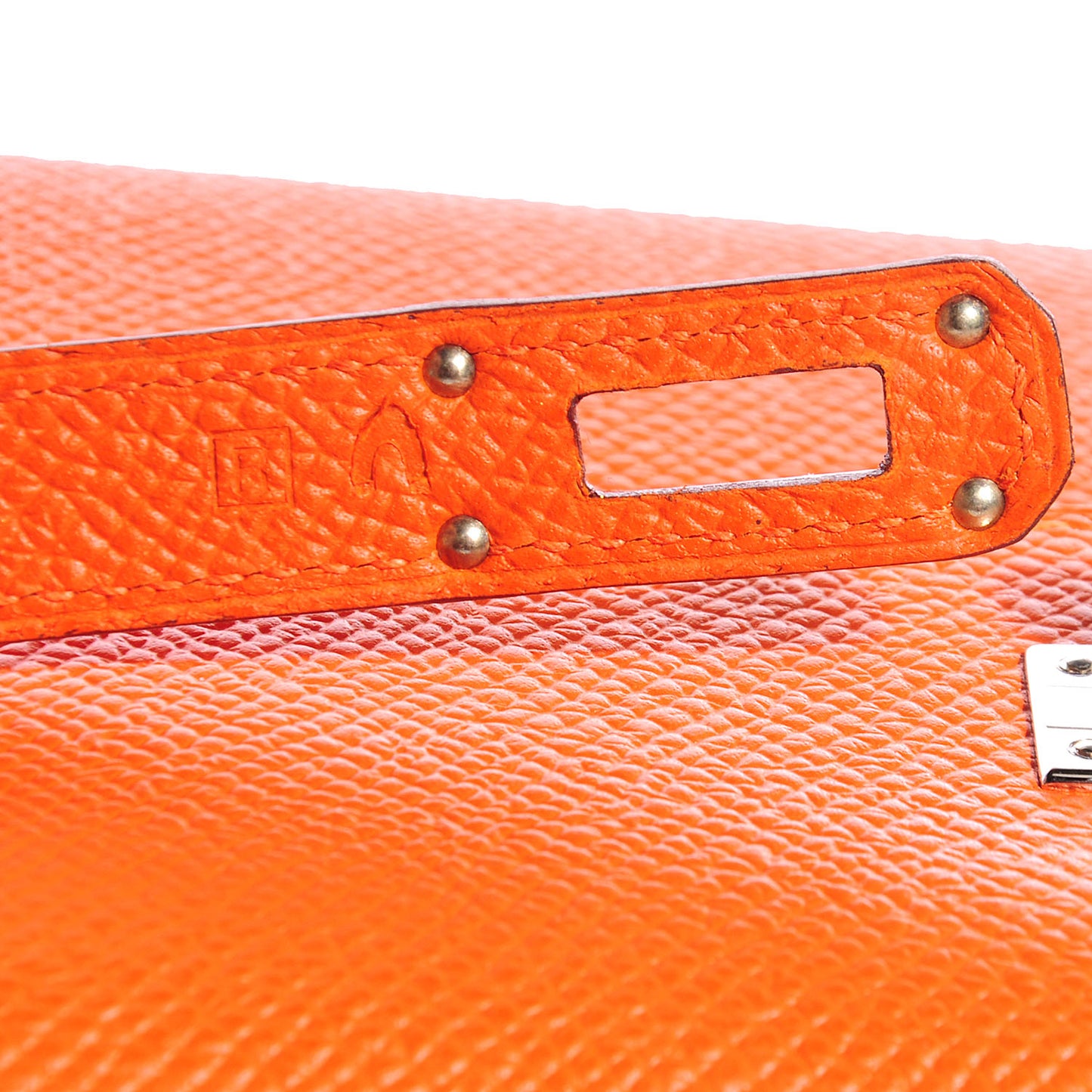 Epsom Kelly Longue Wallet Orange