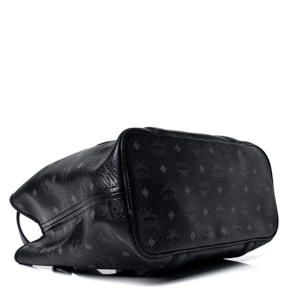 MCM Visetos Shopping Tote Black 3 of 4