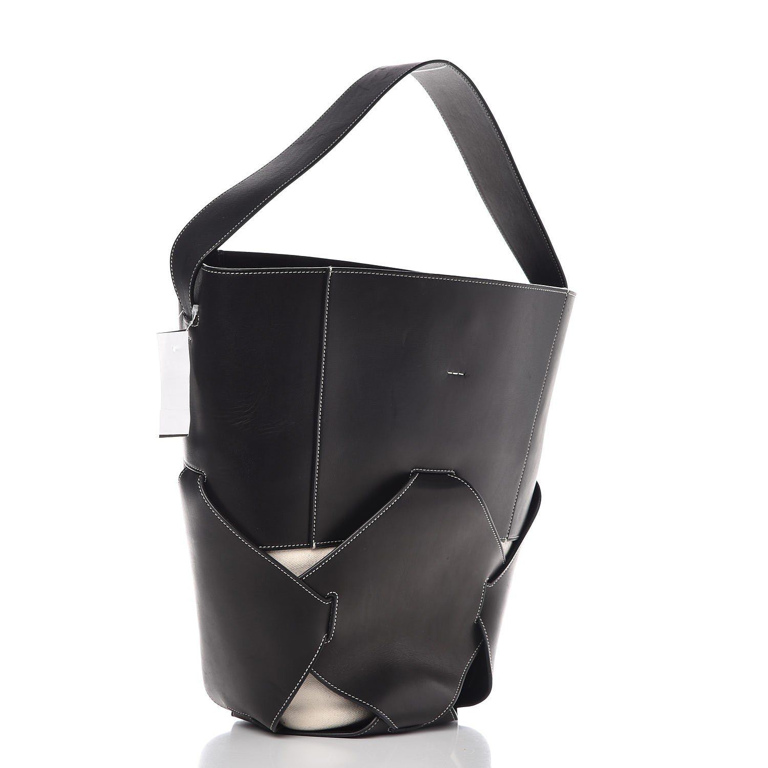 Celine Natural Calfskin Large Holdall Shoulder Bag Black 4 of 17