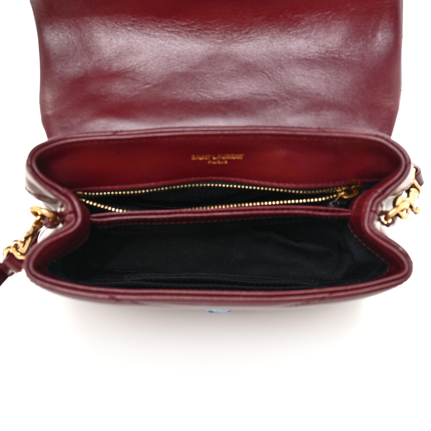 Calfskin Y Quilted Monogram Toy Loulou Monogram Crossbody Bag Rouge Legion