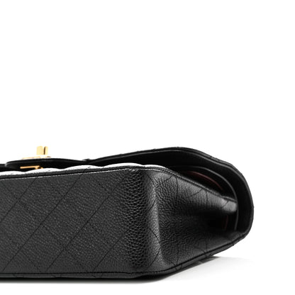 Chanel Caviar Quilted Small Double Flap Black 10 of 11