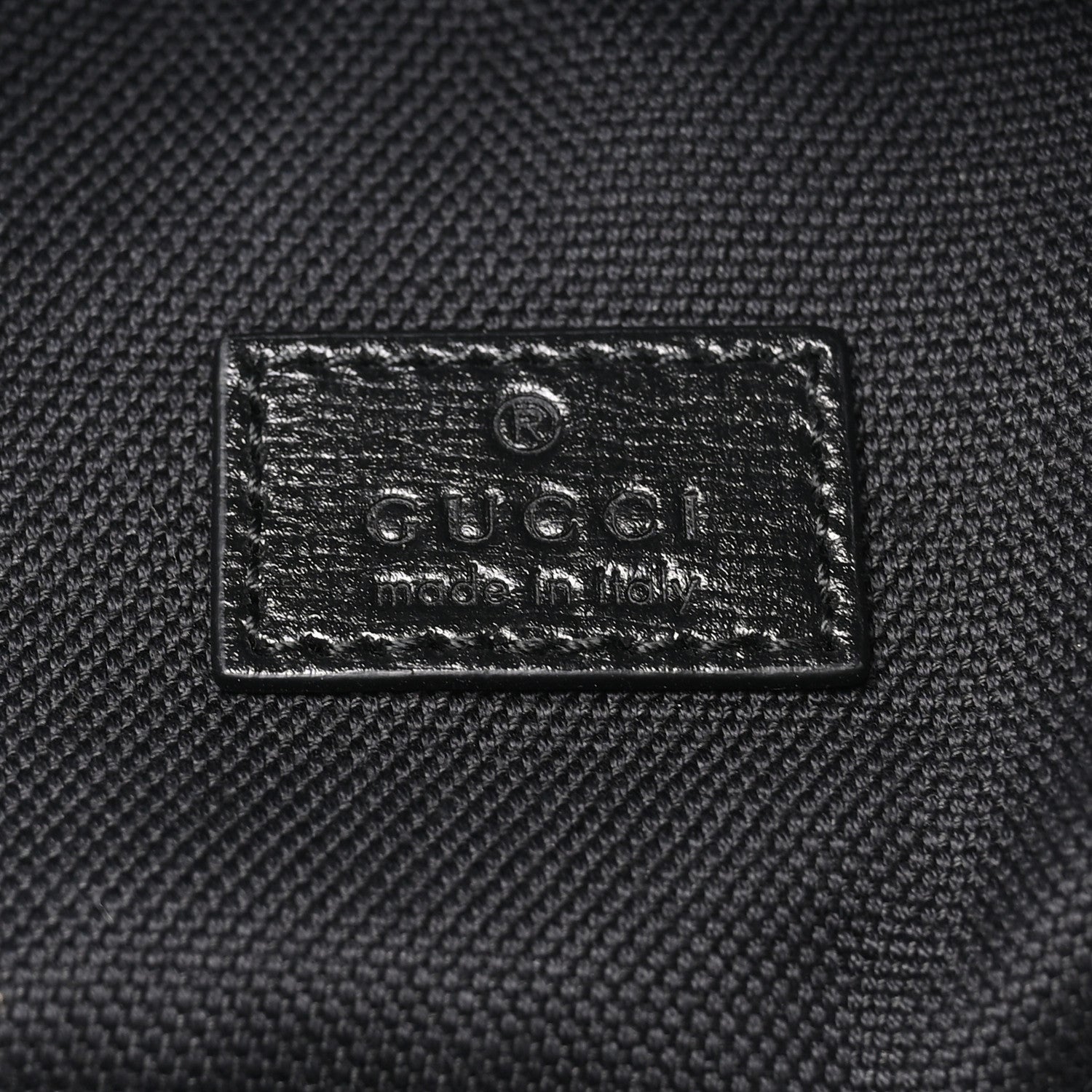 Gucci GG Supreme Monogram Textured Calfskin Retro Interlocking G Backpack Black 6 of 10