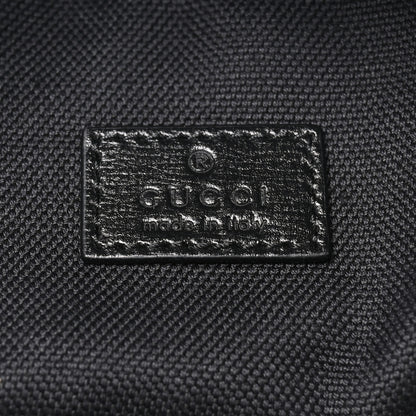 Gucci GG Supreme Monogram Textured Calfskin Retro Interlocking G Backpack Black 6 of 10
