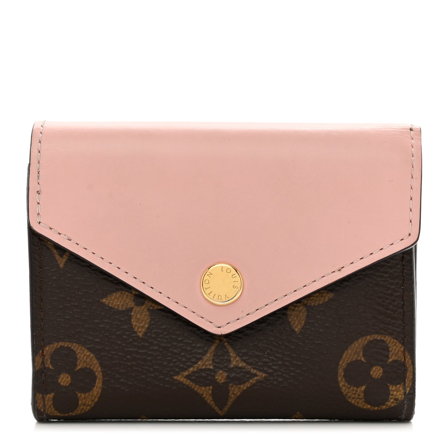 Monogram Zoe Wallet Rose Ballerine