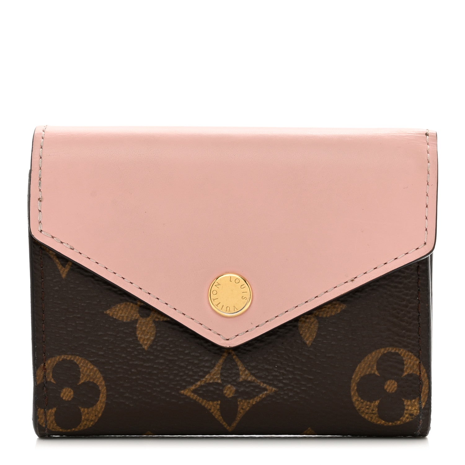 Louis Vuitton Monogram Zoe Wallet Rose Ballerine 1 of 8