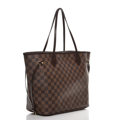 Louis Vuitton Damier Ebene Neverfull MM 3 of 11