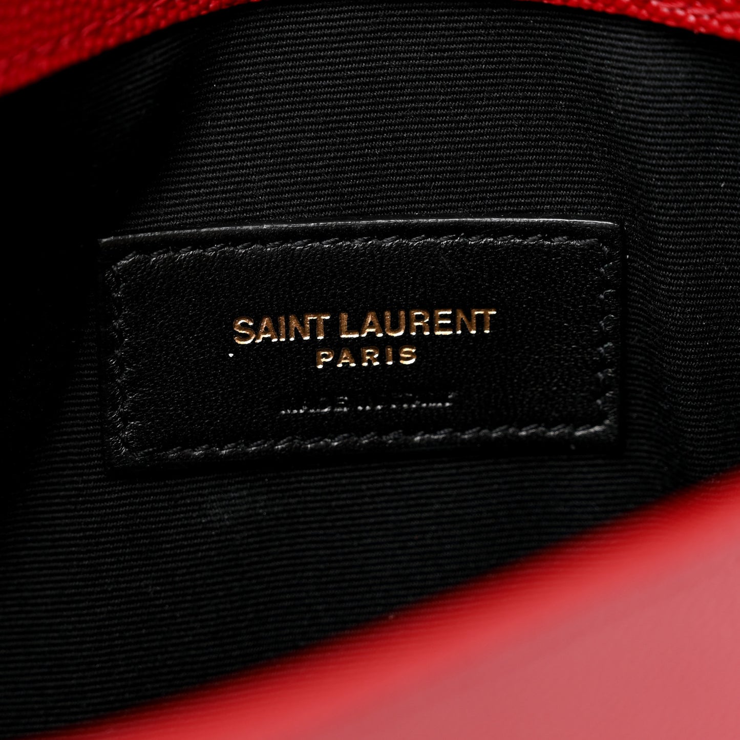 Grain De Poudre Uptown Pouch Red