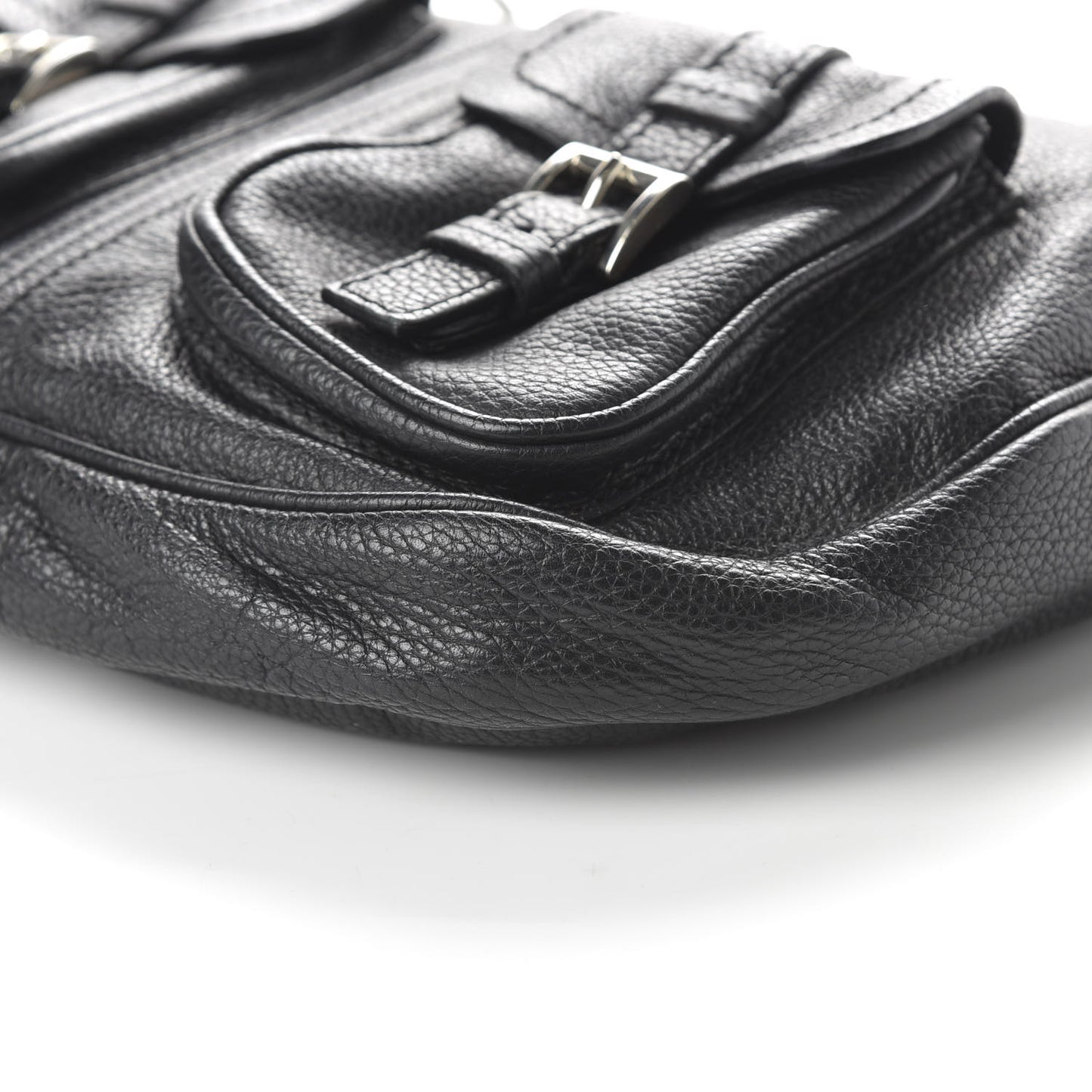 Vitello Daino Hobo Black
