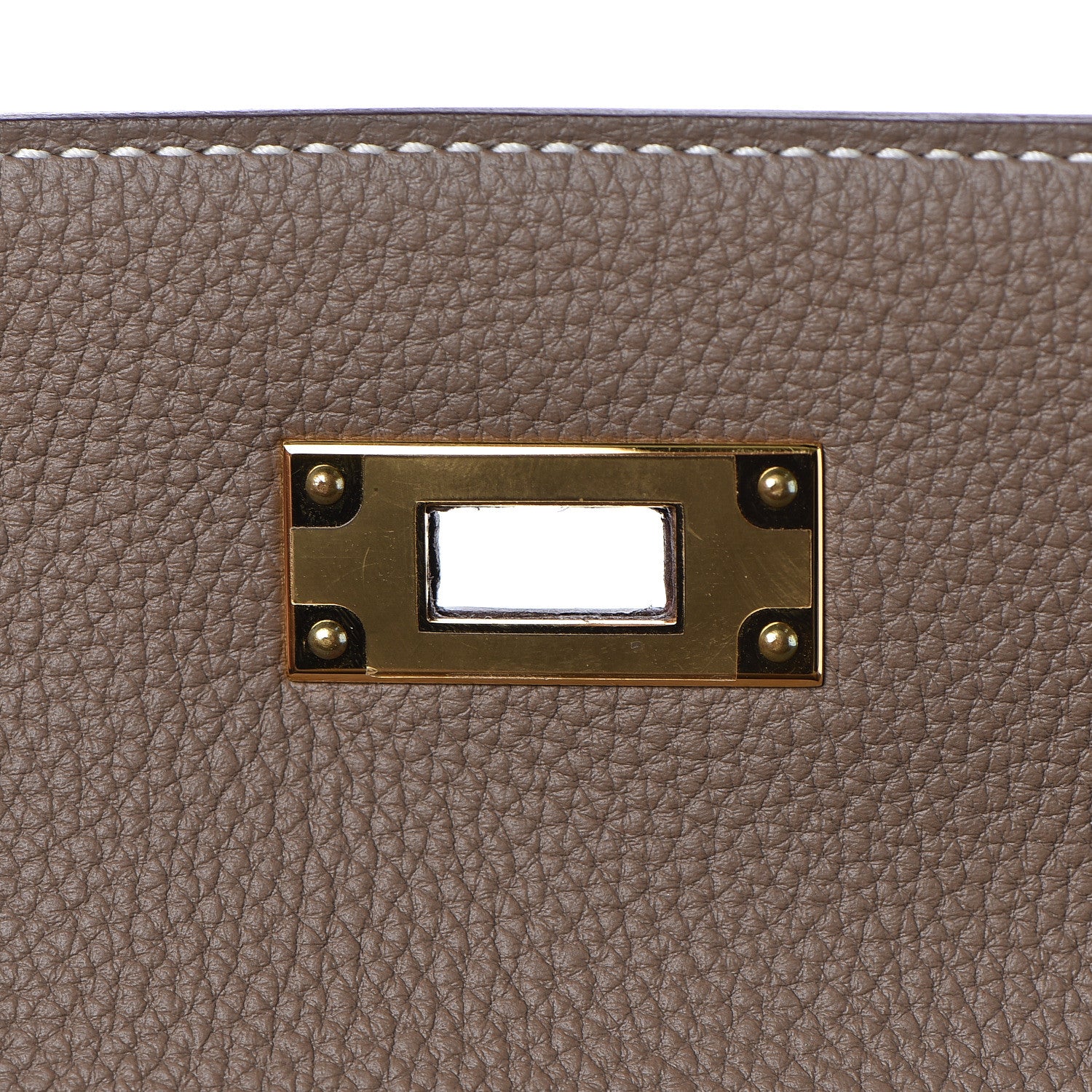 Hermes Togo Kelly Retourne 32 Etoupe 30 of 40