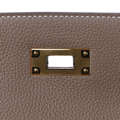 Hermes Togo Kelly Retourne 32 Etoupe 30 of 40