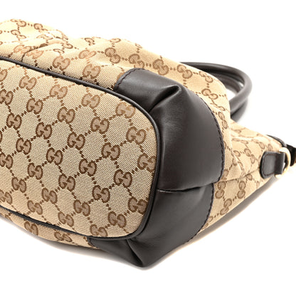 Gucci Monogram Medium Sukey Top Handle Dark Brown 10 of 10