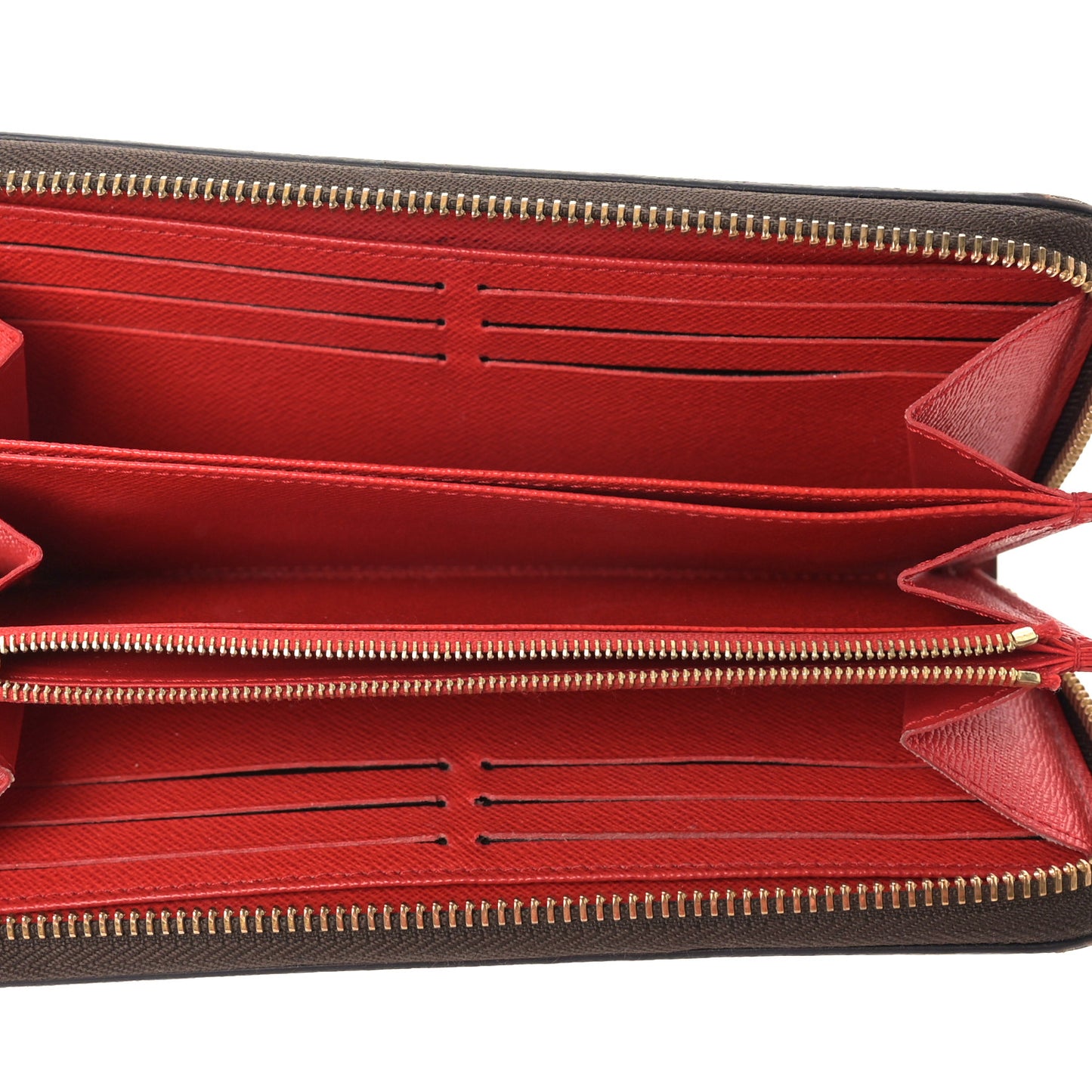 Monogram Zippy Wallet Coquelicot