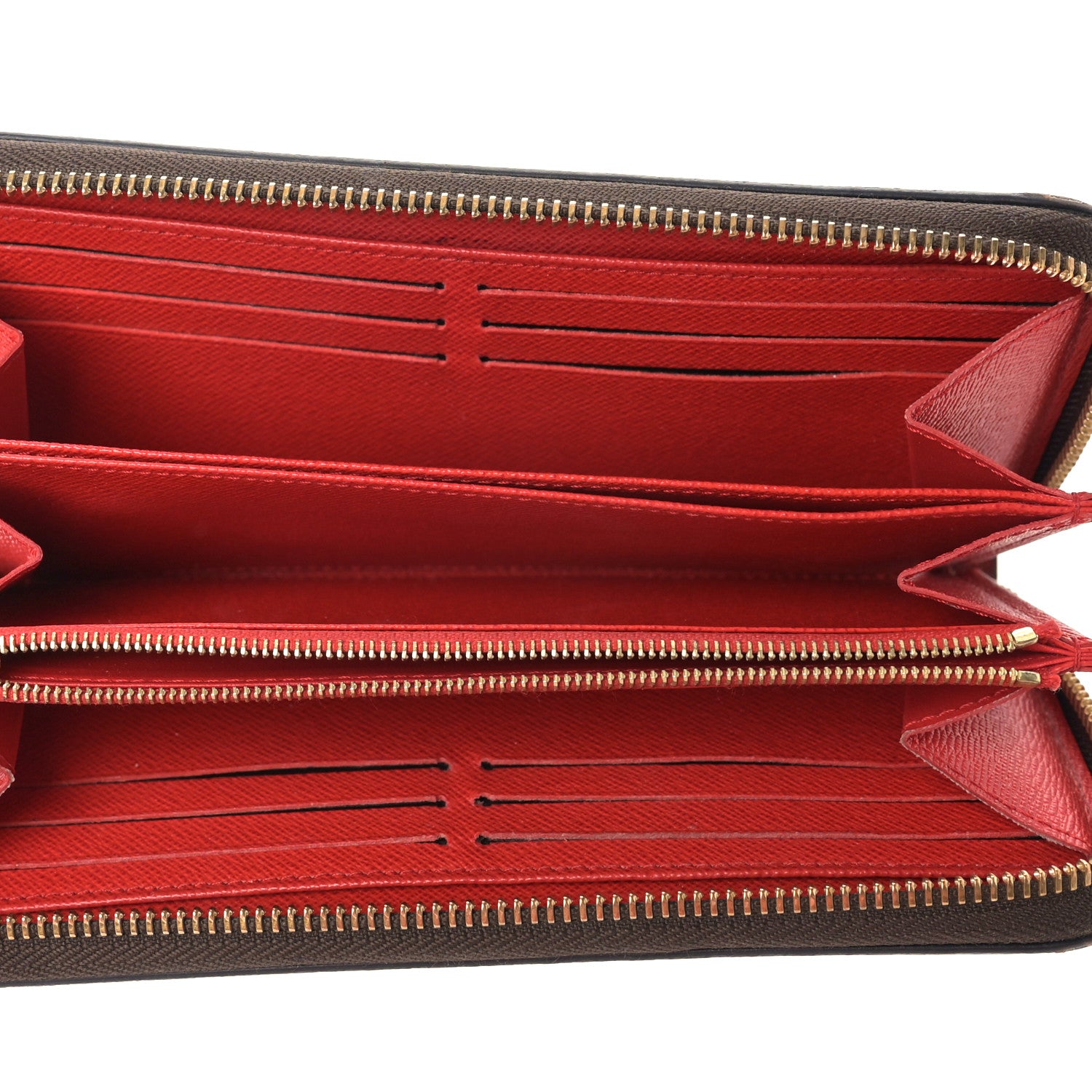 Louis Vuitton Monogram Zippy Wallet Coquelicot 5 of 10