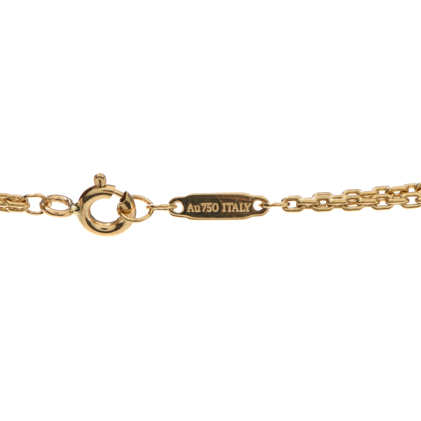 18K Yellow Gold HardWear Double Link Pendant Necklace