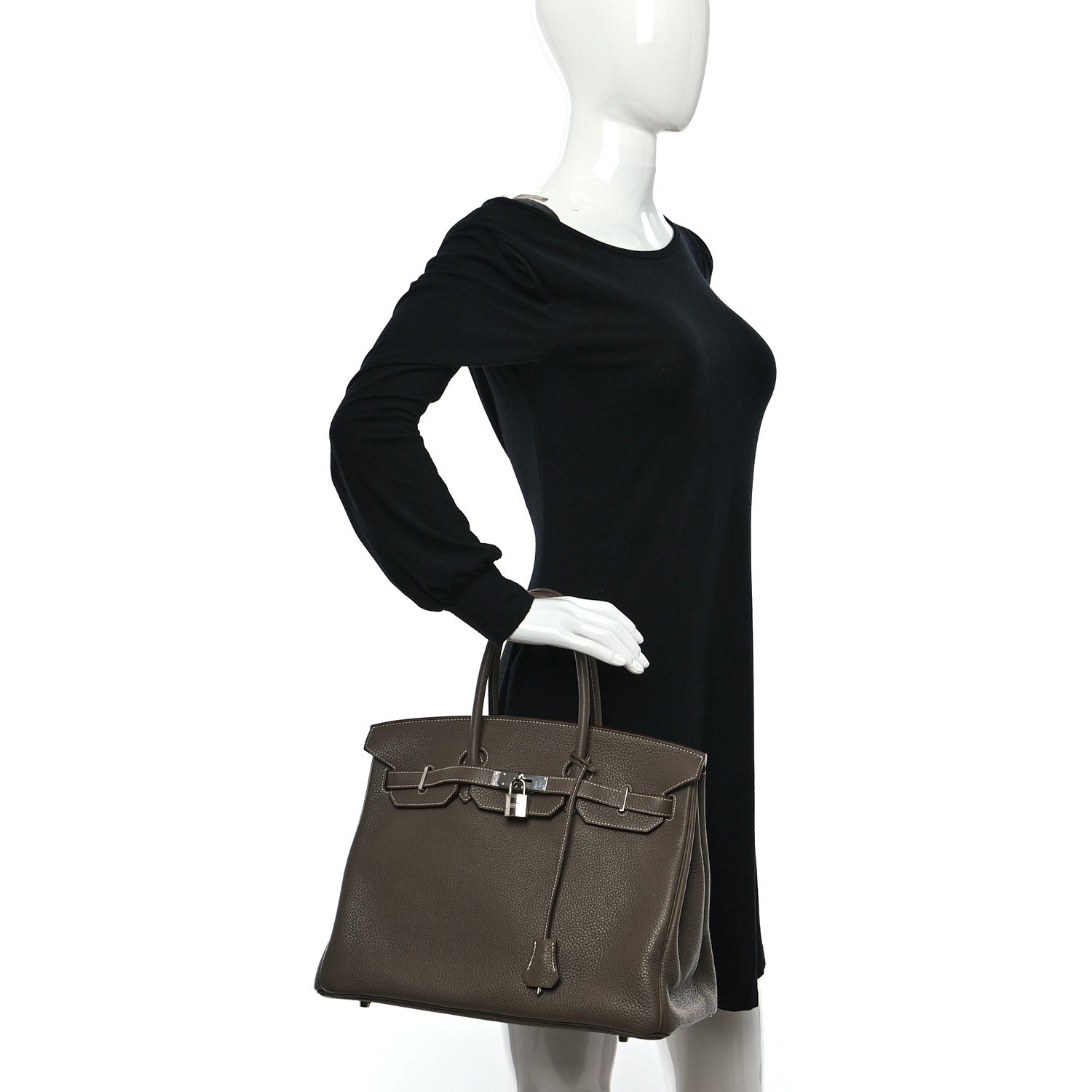 Hermes Togo Birkin 35 Etoupe 2 of 13