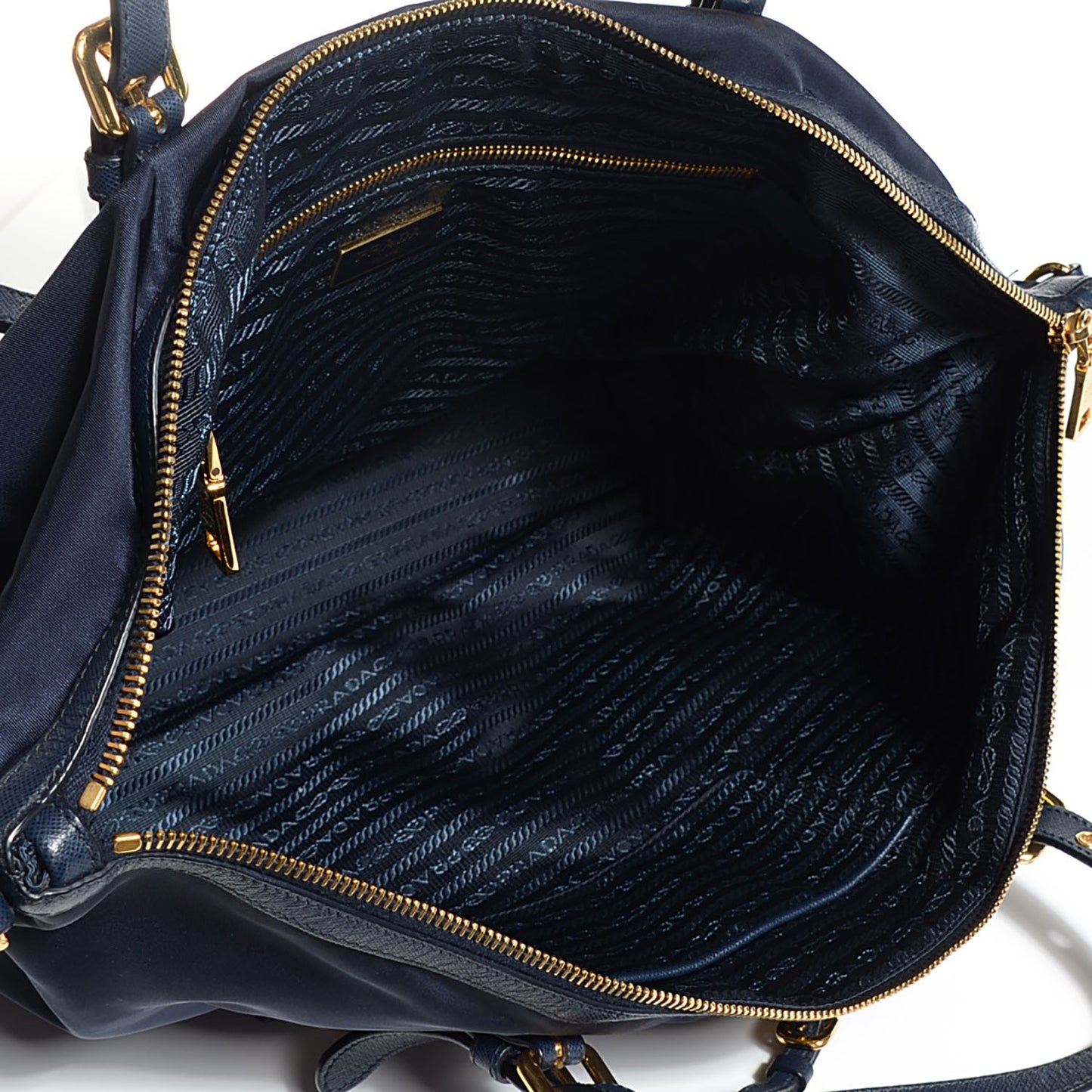 Tessuto Nylon Saffiano Tote Baltico
