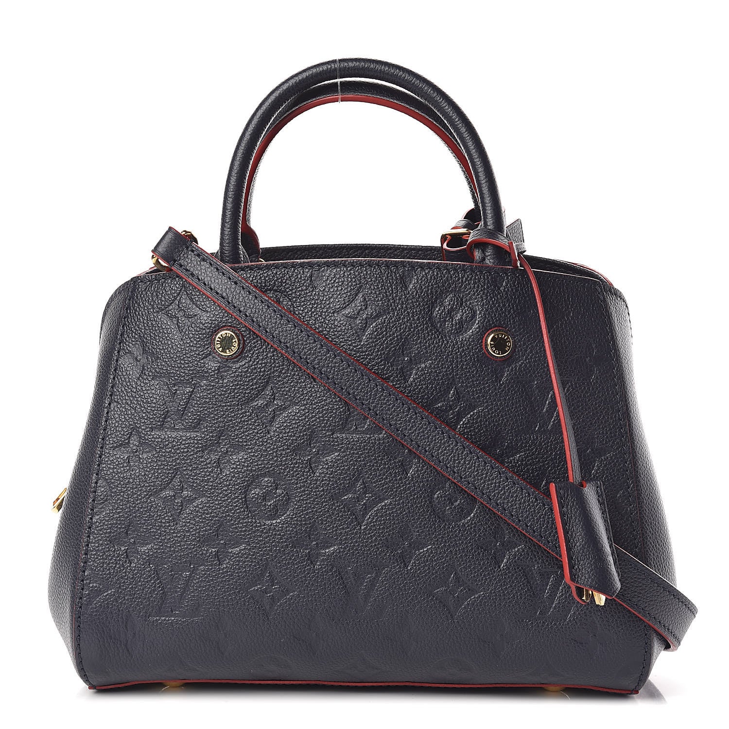 Louis Vuitton Empreinte Montaigne BB Marine Rouge 1 of 10