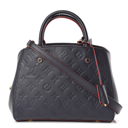 Louis Vuitton Empreinte Montaigne BB Marine Rouge 1 of 10