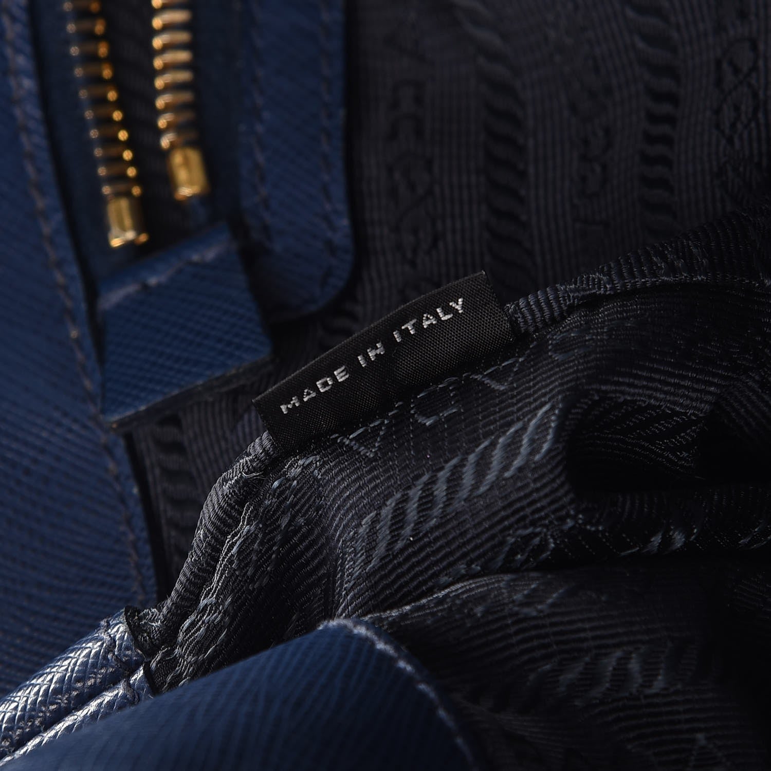 Prada Saffiano Lux Large Tote Bluette 7 of 24